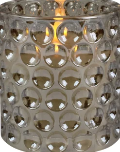 Peha Magic LED kaars in glas Jacob crème D 9 H 9,6 cm