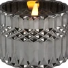Peha Magic LED kaars in glas Jacob zilver D 9 H 6,5 cm