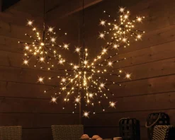 Poolster met LED verlichting D 70 cm