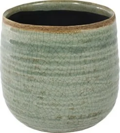 Pot Iris D 14 H 12 cm groen groen