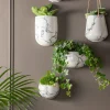 PT Living hangpot Skittle wit D 12,2 H 9,5 cm
