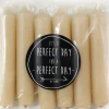 Rustik Lys dinerkaars Cadeau beige 5 uur 6 stuks