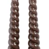 Rustik Lys dinerkaars Swirl mini paars 4 uur 2 stuks