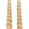 Rustik Lys dinerkaars Swirl mini roze 4 uur 2 stuks