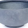 Schaal rond D 30 x 15 cm antraciet