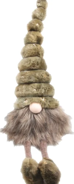 Sid kerstfiguur Gert gnoom groen 16 x 15 x 56 cm