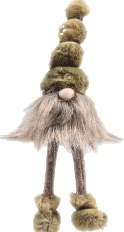 Sid kerstfiguur Gert gnoom groen 10 x 9 x 30 cm