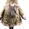 SID kerstfiguur gnoom Toby staand bruin 44 x 28 x 155 cm