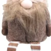 SID kerstfiguur Toby gnoom bungelbeen wit / beige 9 x 10 x 40 cm