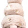 SID kerstfiguur Toby gnoom zittend wit / beige 7,5 x 8,5 x 18 cm