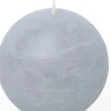 Spaas bolkaars Essential collection lichtblauw 24 uur D 8 H 8 cm