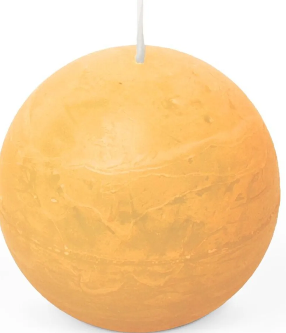 Spaas bolkaars Essential collection beige 24 uur D 8 H 8 cm