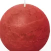 Spaas bolkaars Essential collection rood 24 uur D 8 H 8 cm