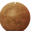 Spaas bolkaars Essential collection bruin 24 uur D 8 H 8 cm