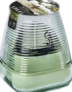 Spaas citronellakaars Asian Garden fruitig groen 45 uur D 9 H 9,8 cm