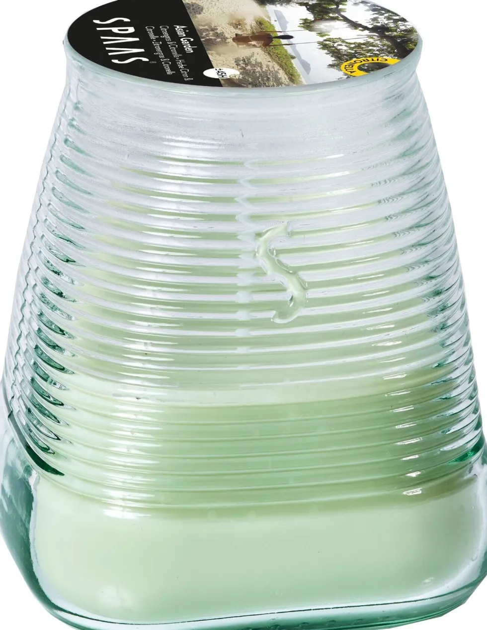 Spaas citronella kaars Asian Garden 45 uur D 9 H 9,8 cm