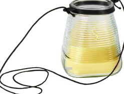 Spaas citronellakaars Lemon Breeze fruitig geel 45 uur D 9 H 9,8 cm
