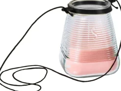 Spaas citronellakaars Summer Blossom bloemig roze 45 uur D 9 H 9,8 cm