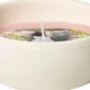 Spaas citronellakaars Summer Blossom bloemig roze 13 uur D 10,9 H 4,6 cm