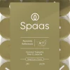 Spaas geurkaars Essential collection Romantic Reflections groen 4,5 uur D 3,9 H 1,6 cm 24 stuks