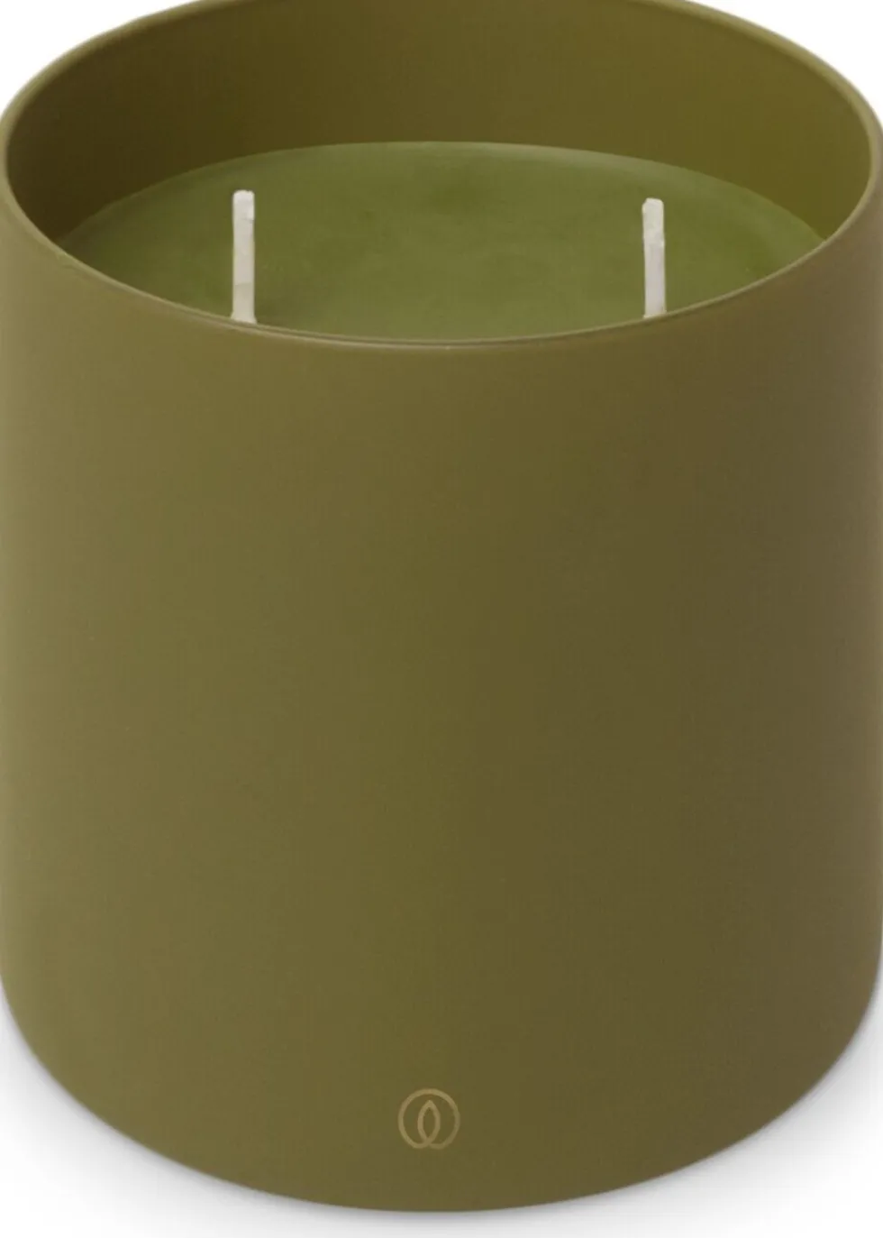 Spaas geurkaars Essential collection Romantic Reflect groen 55 uur D 10 H 10 cm