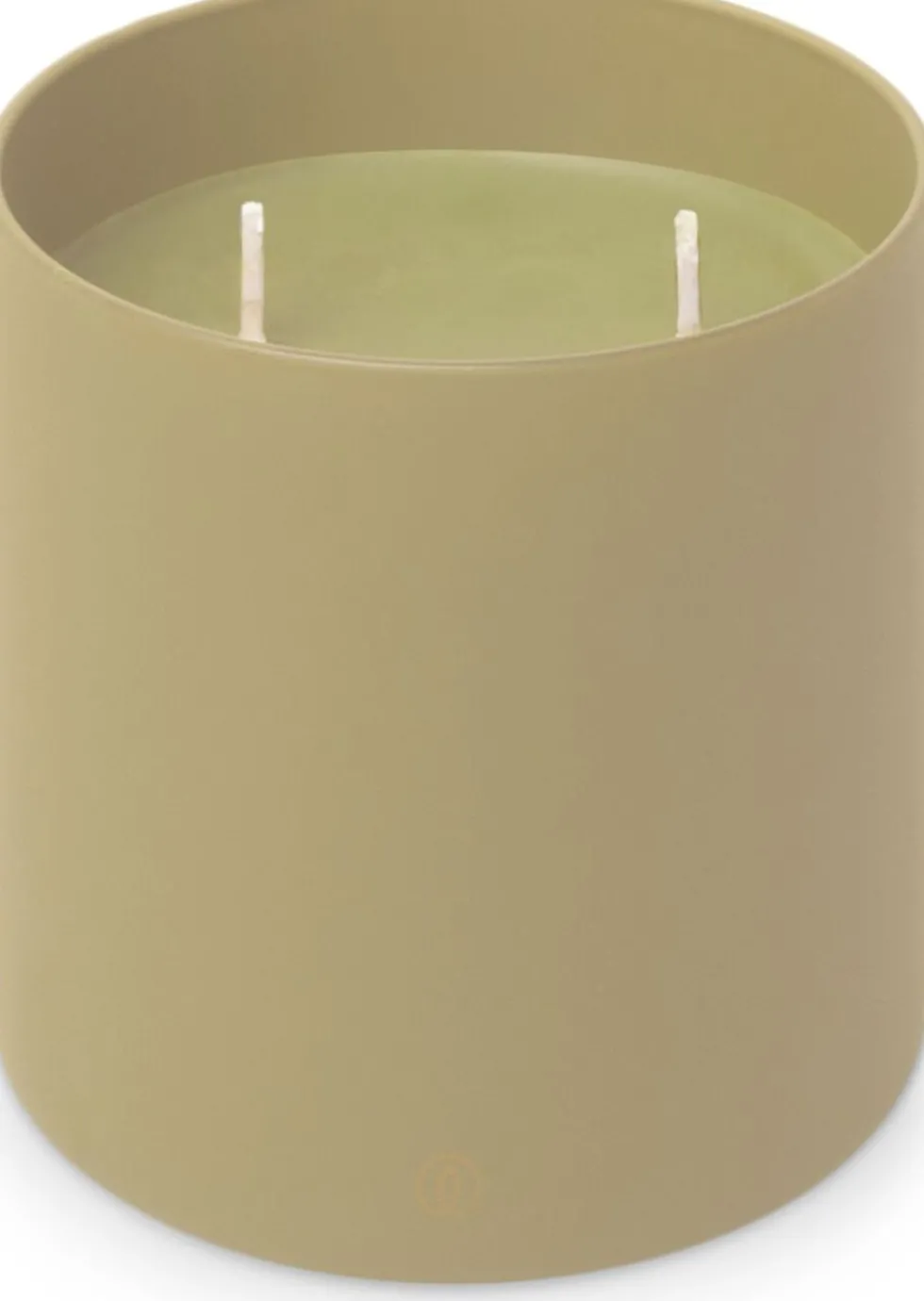 Spaas geurkaars Essential collection Shimmering Smile beige 55 uur D 10 H 10 cm