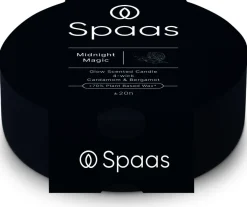 Spaas geurkaars Essential collection Midnight Magic blauw 20 uur D 13 H 4,5 cm