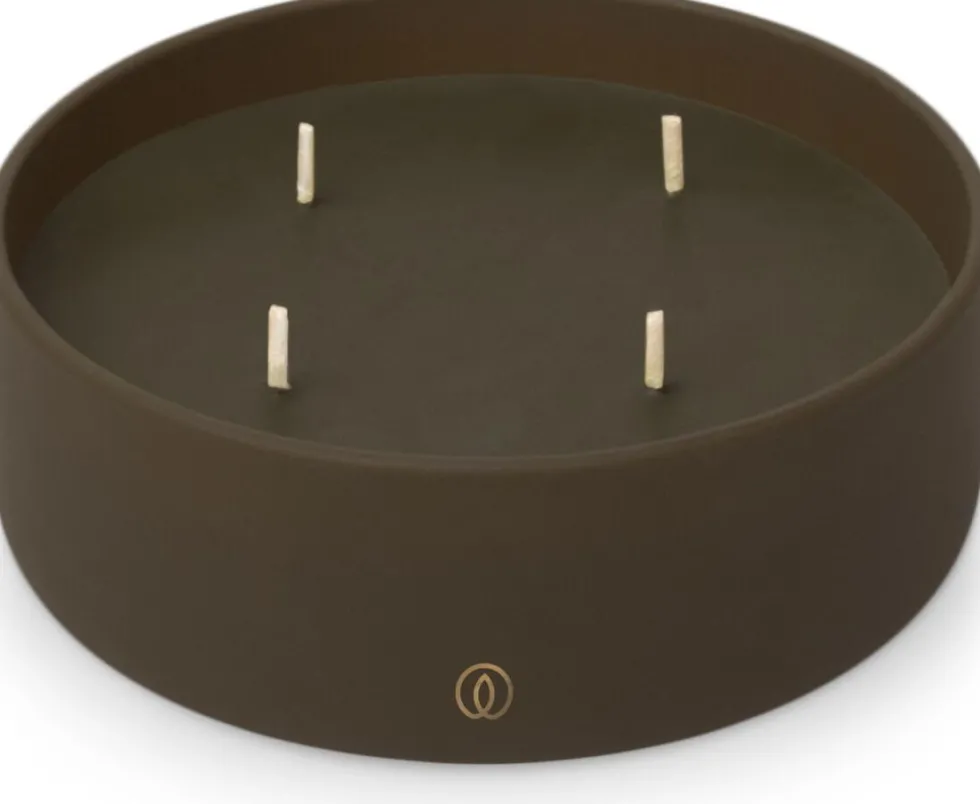 Spaas geurkaars Essential collection Twinkling Touch groen 20 uur D 13 H 4,5 cm