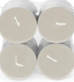 Spaas geurkaars Essential collection Mindful Morning taupe 10 uur D 6 H 2,1 cm 8 stuks