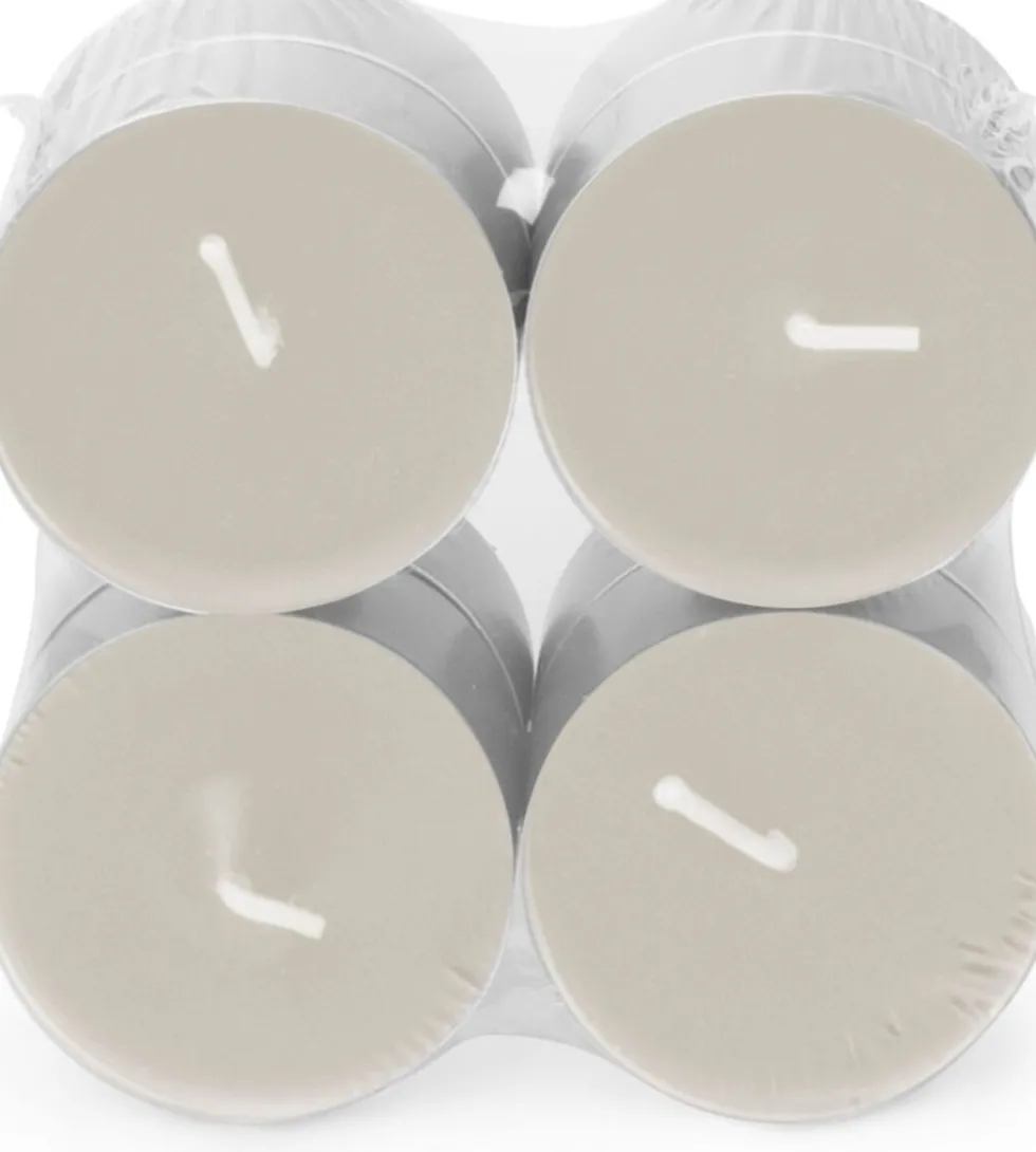 Spaas geurkaars Essential collection Mindful Morning taupe 10 uur D 6 H 2,1 cm 8 stuks