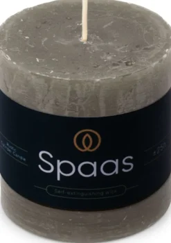 Spaas stompkaars Essential collection grijs 25 uur D 7 H 7 cm