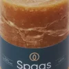 Spaas stompkaars Essential collection bruin 65 uur D 8 H 11 cm