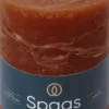 Spaas stompkaars Essential collection bordeaux 65 uur D 8 H 11 cm