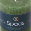 Spaas stompkaars Essential collection groen 25 uur D 7 H 7 cm
