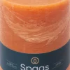 Spaas stompkaars Essential collection oranje 95 uur D 10 H 13 cm
