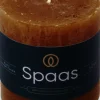 Spaas stompkaars Essential collection bruin 25 uur D 7 H 7 cm