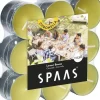 Spaas waxinelichten Canny lemon breeze geel 4,5 uur 18 stuks D 11,8 H 3,2 cm
