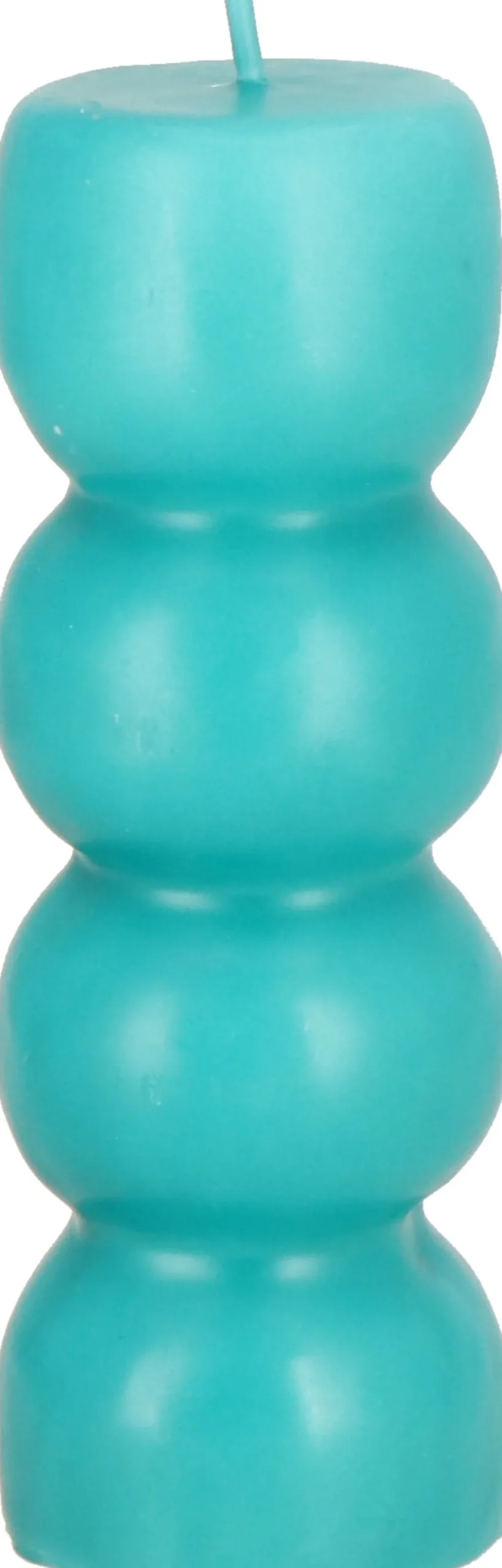 Stompkaars Artistic form blauw 35 uur D 5,5 H 16 cm