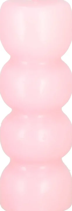Stompkaars Artistic form lichtroze 35 uur D 5,5 H 16 cm