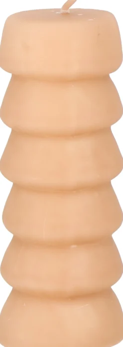 Stompkaars Artistic warm beige 35 uur D 6 H 17 cm