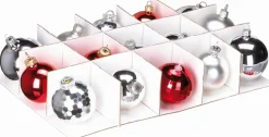 Sunware kerstballen opbergbox Nesta voor 45 kerstballen 34,5 x 22,5 x 43 cm