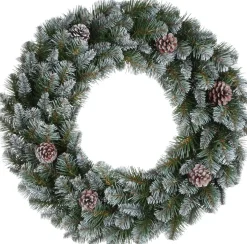 Triumph Tree kerstkrans Empress besneeuwd D 60 H 10 cm