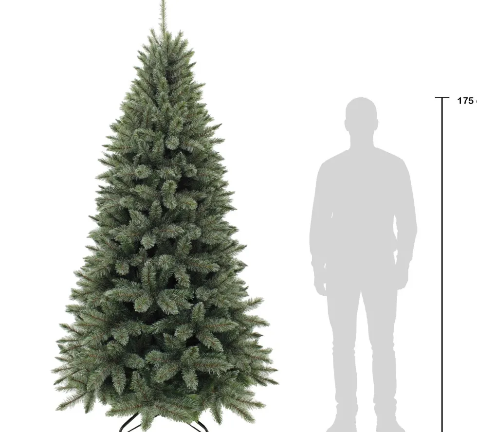 Triumph Tree kunstkerstboom Slim Romagne blauw D 119 H 230 cm