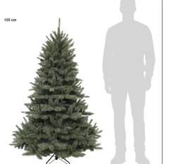Triumph Tree kunstkerstboom Romagne blauw D 119 H 155 cm