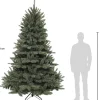 Triumph Tree kunstkerstboom Romagne blauw met 480 lampjes warm wit D 168 H 260 cm