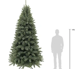 Triumph Tree kunstkerstboom Romagne slim blauw D 145 H 305 cm