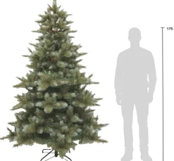 Triumph Tree kunstkerstboom Wyoming blauw D 145 H 215 cm