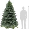 Triumph Tree kunstkerstboom Jewel blauw D 141 H 230 cm