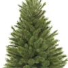 Triumph Tree kunstkerstboom Forest Frosted op jute voet D 62 H 90 cm