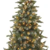Triumph Tree kunstkerstboom Wyoming blauw met 288 lampjes warm wit D 127 H 185 cm